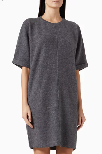 Sweater Mini Dress in Wool