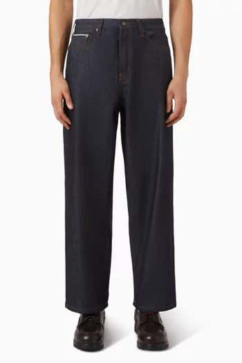 Rider Raw Selvedge Straight-fit Jeans