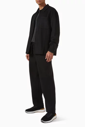 Pocket Overshirt in Wool