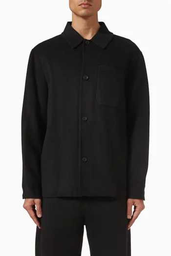 Pocket Overshirt in Wool