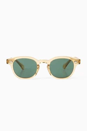 Johnny Round Sunglasses in Acetate