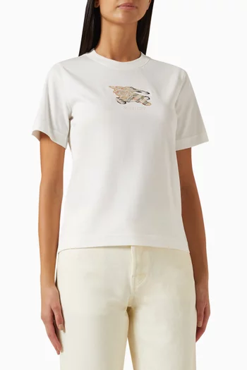 EKD Check T-shirt in Cotton