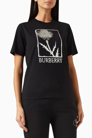 Logo T-shirt in Cotton