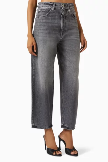 Estelle Ballon-fit Jeans in Denim