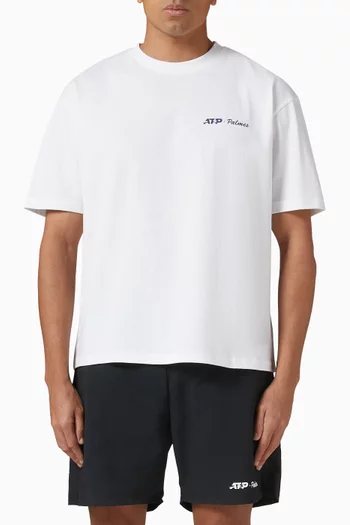 x ATP Small Logo T-shirt in Cotton