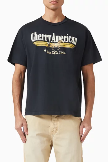 Coast to Coast Boxy T-shirt in Cotton