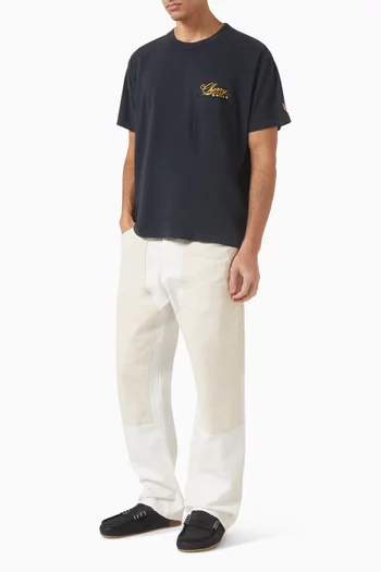 Five Star Boxy Pocket T-shirt in Cotton