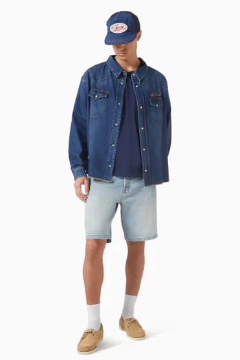 Five Star Boxy Pocket T-shirt in Cotton