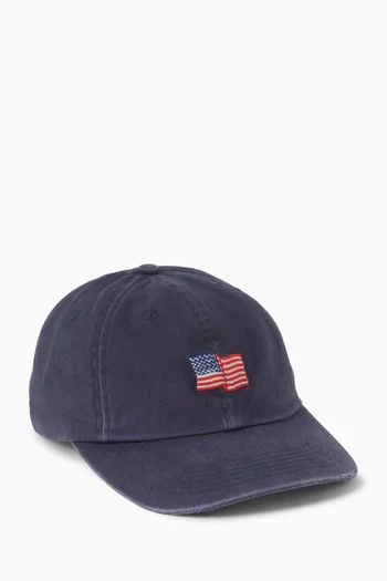 Mini Flag 6 Panel Embroidered Hat