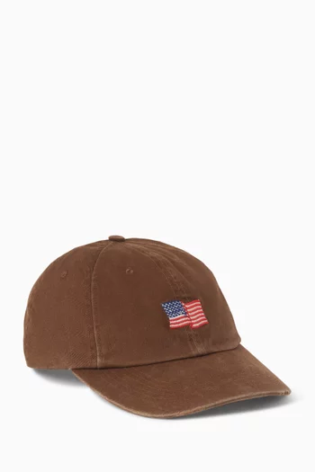 Mini Flag 6 Panel Embroidered Hat