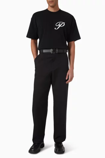 Gallery-print T-shirt in Cotton