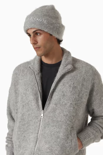 Knit Beanie in Alpaca-blend