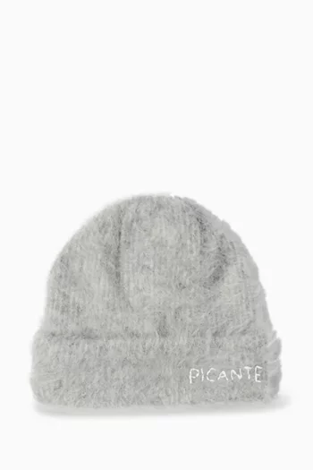 Knit Beanie in Alpaca-blend