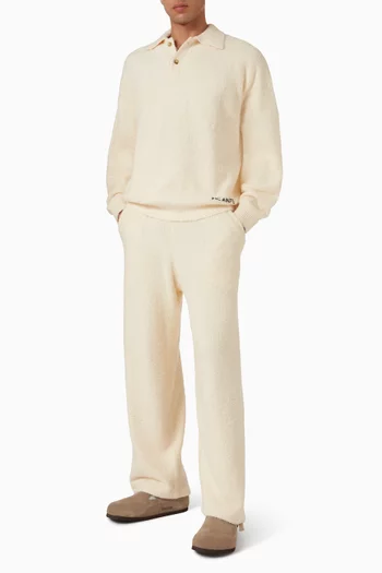 Shaggy Sweatpants in Knit