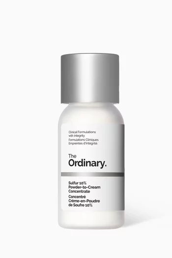 The OrdinarySulfur 10% Powder-to-Cream Concentrate