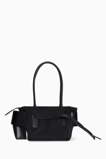 Boyy Bobby 23 Soft Inside-Out Bag in ECONYL® Nylon & Calfskin Leather.