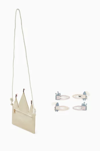 Enchanted Castle Bag & Clips Set