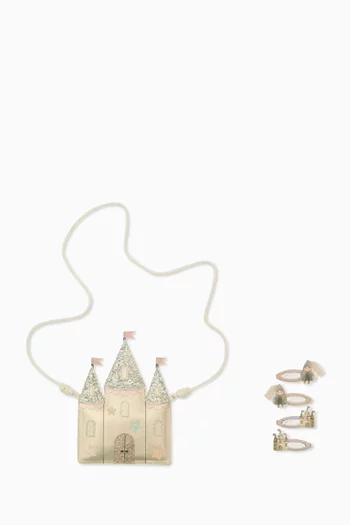 Enchanted Castle Bag & Clips Set