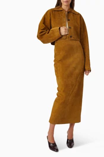 Sue Jacket in Suede