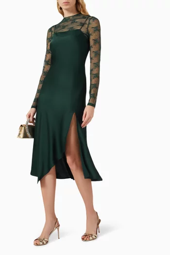 Yasmeels Lace-panel Dress