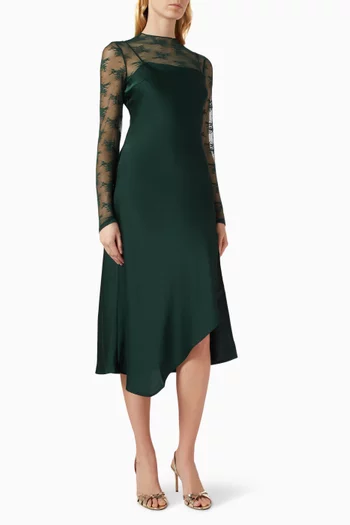 Yasmeels Lace-panel Dress