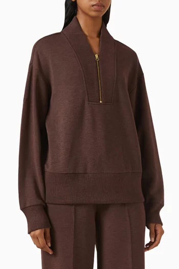 Sally Half-zip Sweatshirt in DoubleSoft®
