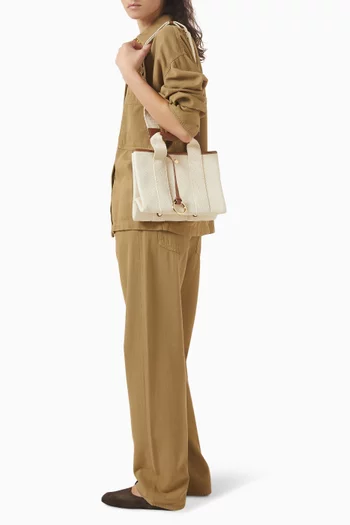 Small Traversee Tote Bag in Wool