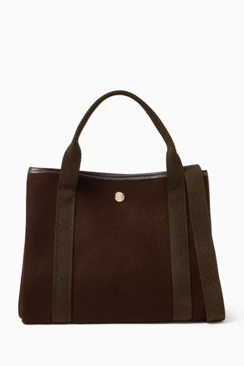 Small Traversee Tote Bag in Wool