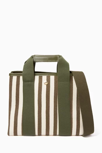 Small Traversee Tote Bag in Wool