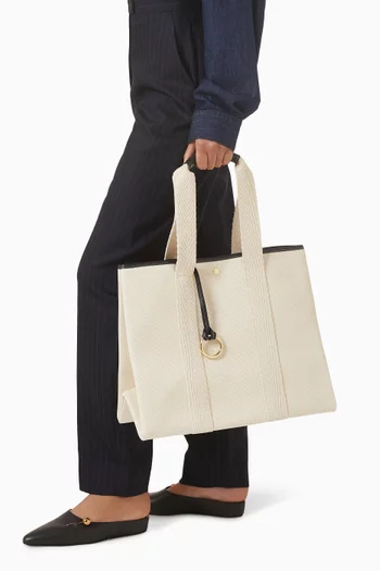 Large Traversee Tote Bag in Canvas