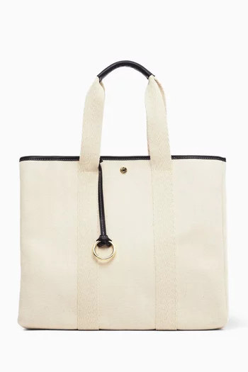 Large Traversee Tote Bag in Canvas