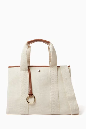 Medium Traversee Tote Bag in Wool