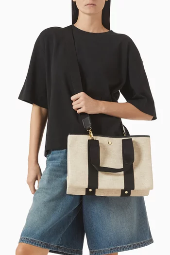 Medium Traversee Tote Bag in Wool