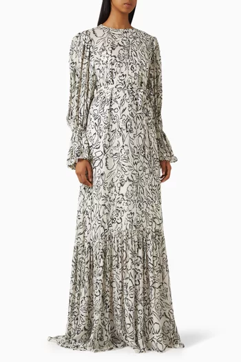 Printed Maxi Dress
