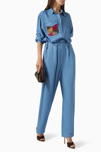 Beaded Pocket Shirt