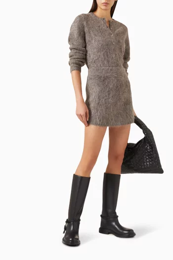 كارديغان مزيج صوف ألبكة