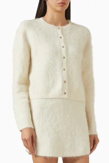 Cardigan in Alpaca-blend