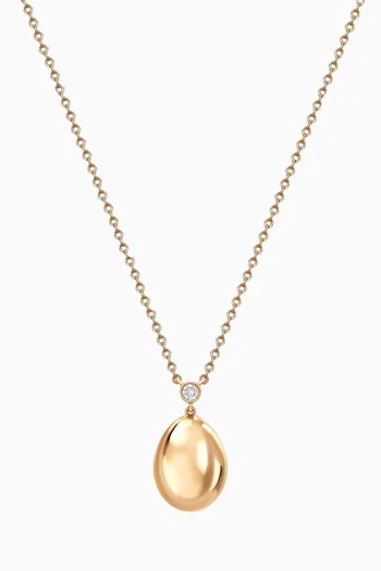 Petite Pendant Necklace in 18kt Rose Gold