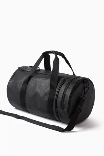 Barrel Bag in Scotchgrain Leather