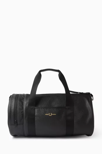 Barrel Bag in Scotchgrain Leather