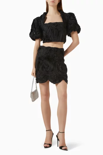 Asher Top & Skirt Set