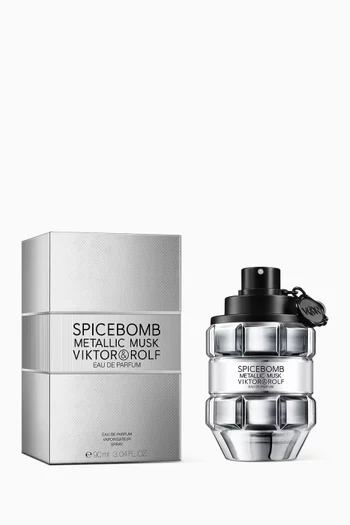 ماء عطر سبايس بومب ميتاليك مسك، 90 ملل