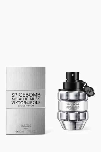 ماء عطر سبايس بومب ميتاليك مسك، 50 ملل