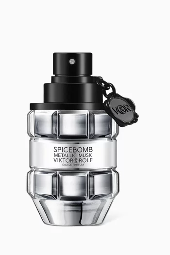 ماء عطر سبايس بومب ميتاليك مسك، 50 ملل