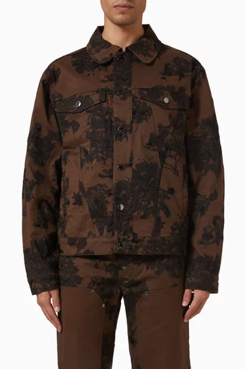 Shadow Blossom Carpenter Jacket