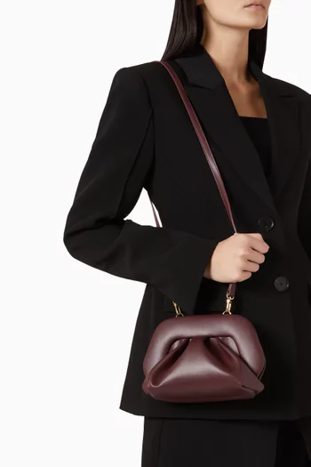 Gea Clutch Bag in Faux-leather