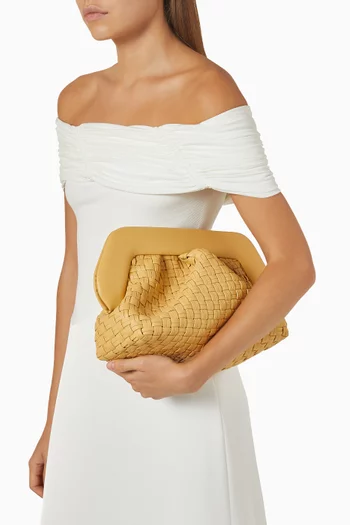 Bios Micro Clutch Bag in Faux-leather