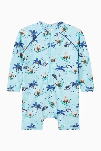 Riley Printed Rash Suit