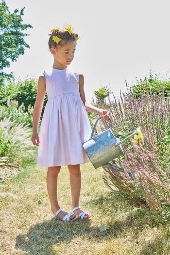 Emma Flared Dress in Cotton