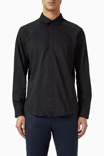 Regular-fit Shirt in Cotton